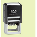 2000Plus Printer Square Self-Inking Dater Stamp (1 5/8"x1 5/8")